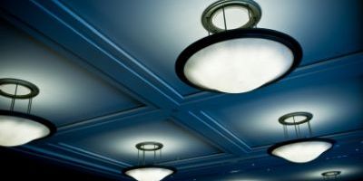 commercial lighting installation